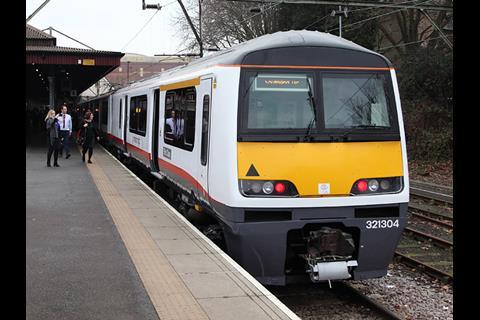 Greater Anglia has completed a £4·8m project to install free wi-fi on its inter-city, Stansted Express and Class 317, 321 and 360 EMU fleets.
